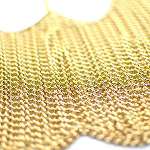 Cosplay / Belly Dancer Face Chainmail Mask - Picture 2 of 7